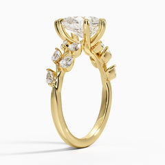 The Sophia Ring-Pear With Secret Garden