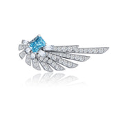 The Freedom Brooch-Eagle in Flight Pin 2.0ct