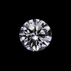 2.06 Carat Round Brilliant Diamond – D Color, VVS1, Premium White Diamond
