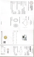 5.01CT Oval Modified Brilliant Fancy Vivid Pink Diamond – VS1 Clarity