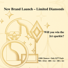 Lab-Grown Diamond Mystery Draw - Random 0.5-2 ct