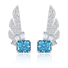 The Wing Earring-Cushion 3.0ct