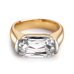 The Aurelia Emerald Solitaire Ring