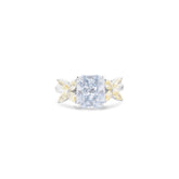 YUCAN Diamond- Lab Diamond  Engagement Ring 2.00ct/ 3.00ct/ 4.00ctor5.00ct  Centre Diamond.