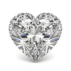 10CT VS1 D-E IGl Certified Heart Lab Grown Diamond