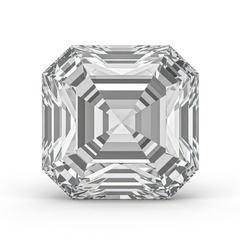 4CT VS1 D-E IGl Certified Asscher Lab Grown Diamond