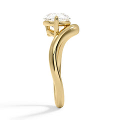 The Ophelia Ring-Pear Solitaire