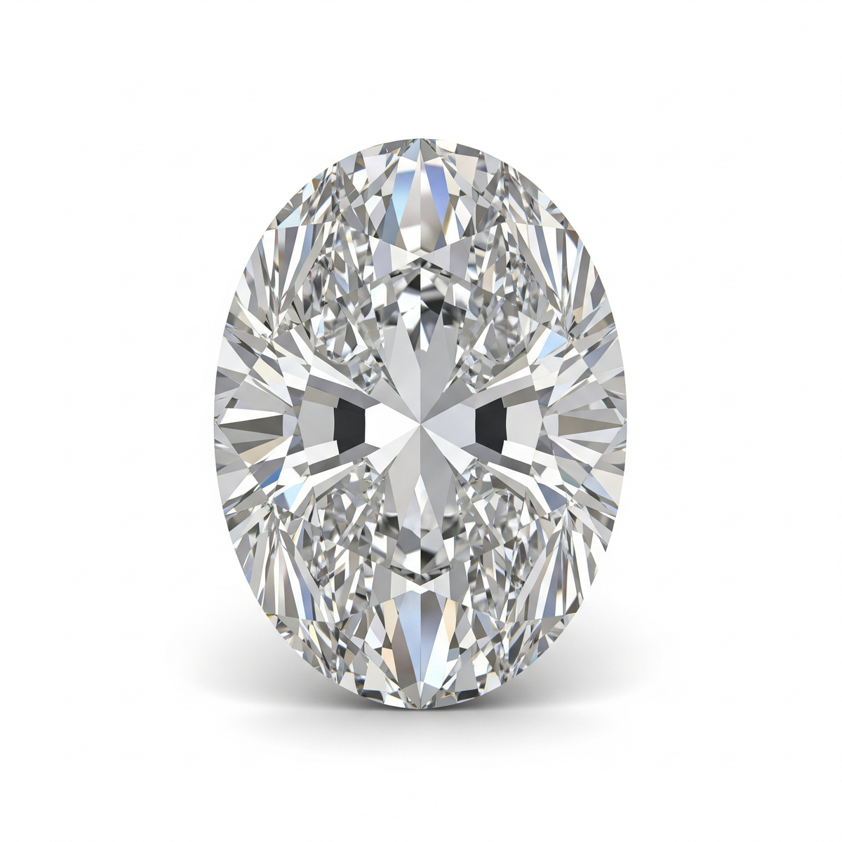 2CT VS1 D-E  IGl Certified Oval Lab Grown Diamond