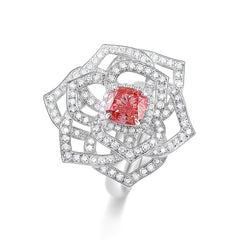 The Blossom Ring-Cushion with Round