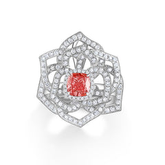 The Blossom Ring-Cushion with Round
