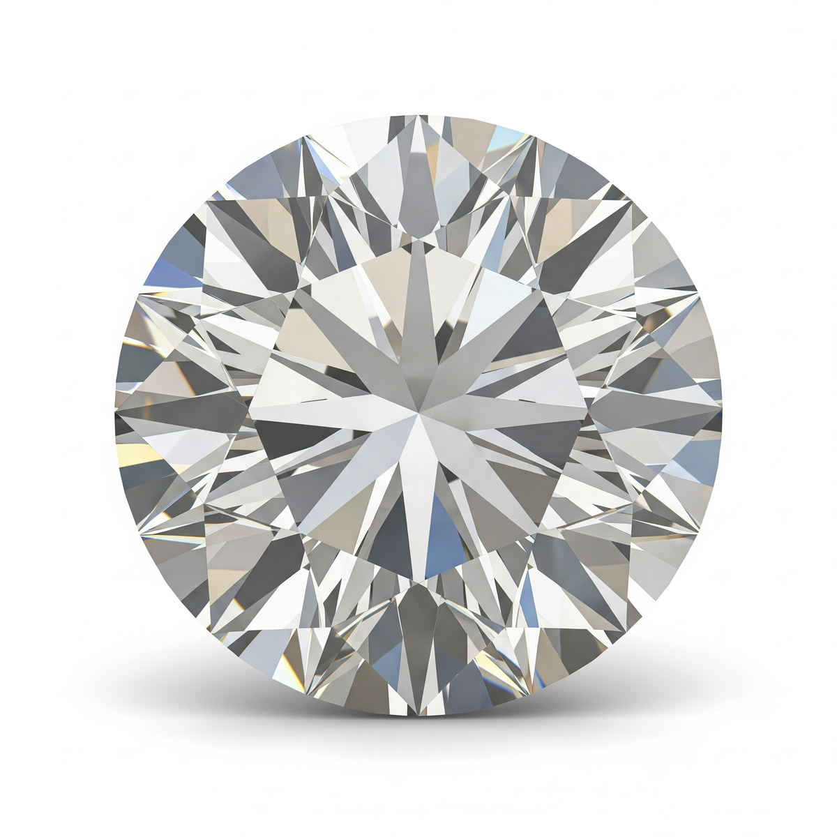15CT VS1 D-E  IGl Certified Round Lab Grown Diamond