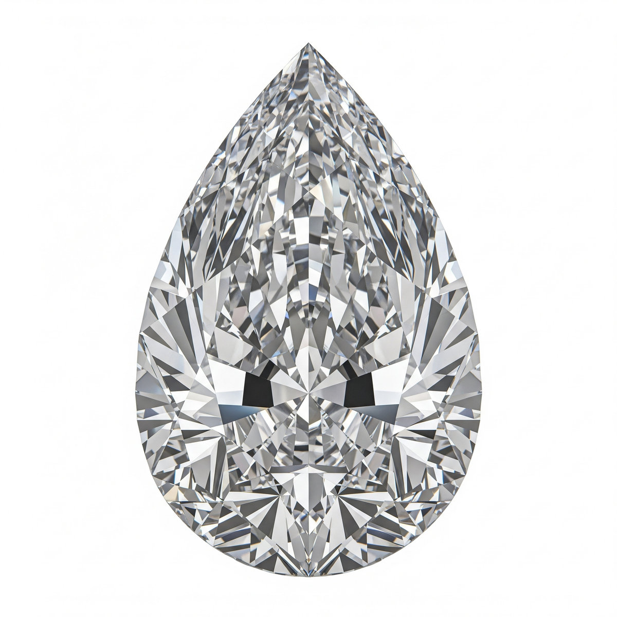 7CT VS1 D-E  IGl Certified Pear Lab Grown Diamond