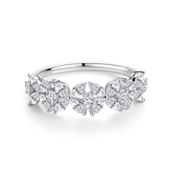 The Fiora Marquise Floral Diamond Ring