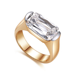 The Aurelia Emerald Solitaire Ring