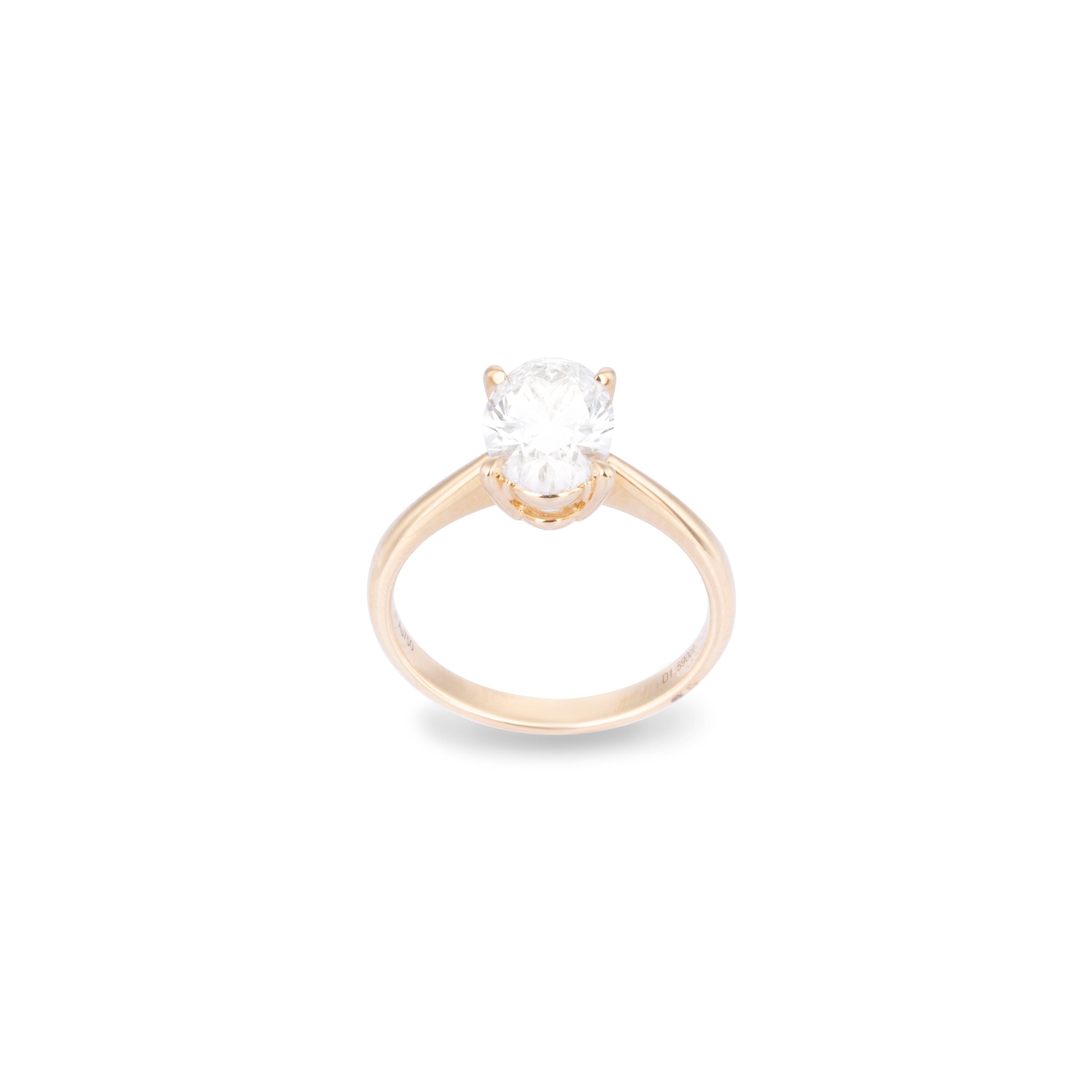 YUCAN Diamond- Lab Diamond  Engagement Ring 2.00ct/ 3.00ct/ 4.00ctor5.00ct  Centre Diamond.