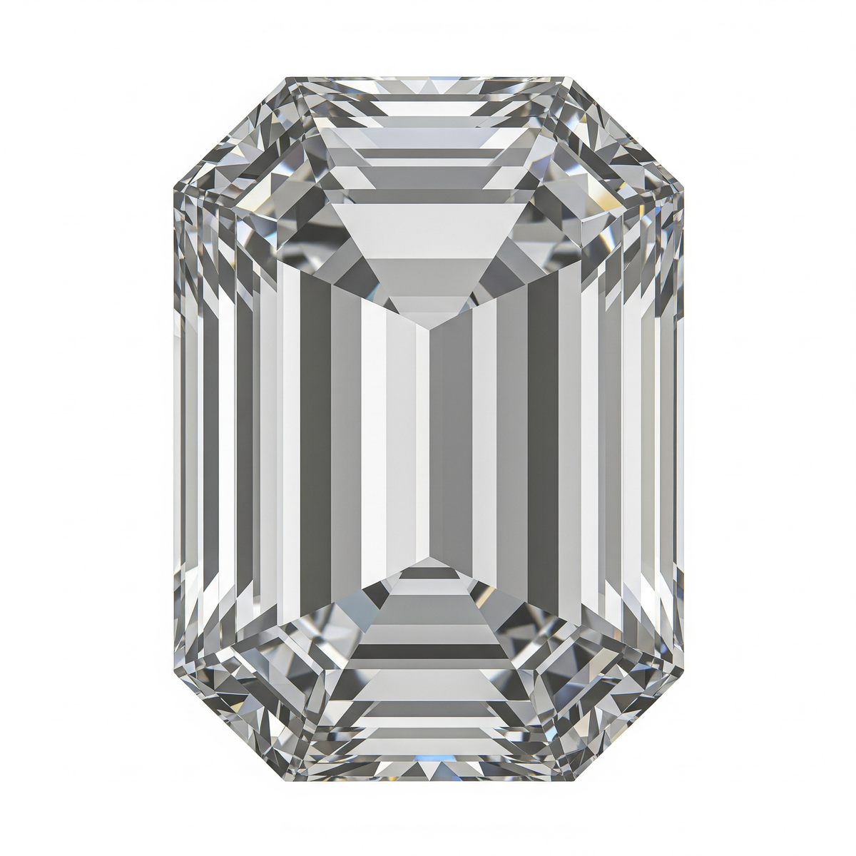 15CT VS1 D-E  IGl Certified Emerald Lab Grown Diamond